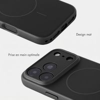 Accezz Coque Grip avec MagSafe Apple iPhone 18 Pro / 17 Pro - Noir