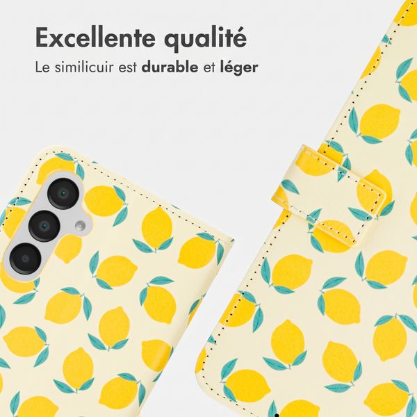 imoshion Étui de télephone portefeuille Design Samsung Galaxy A16 - Citrus Dream