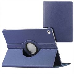 imoshion Coque tablette rotatif à 360° Apple iPad 6 (2018) 9.7 pouces / iPad 5 (2017) 9.7 pouces - Bleu foncé