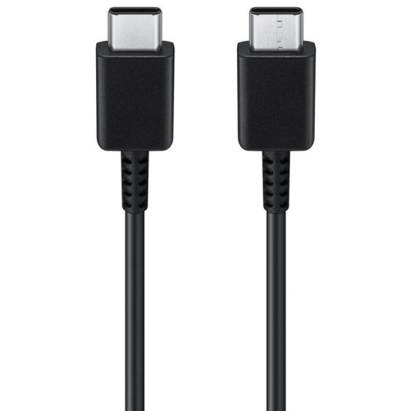Samsung 2x Original câble USB-C vers USB-C emballage d'usine - 1 mètre - 25 Watt - Noir