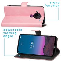 imoshion Étui de télephone portefeuille de luxe Nokia 5.4 - Rose