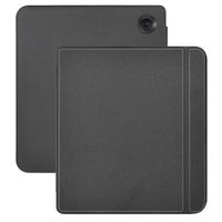 imoshion Étui de liseuse portefeuille Slim Hard Kobo Libra Colour - Noir