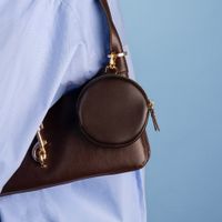 Selencia Nova Mini Pouch - Dark Chocolate