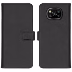 imoshion Étui de télephone portefeuille de luxe Xiaomi Poco X3 (Pro) - Noir
