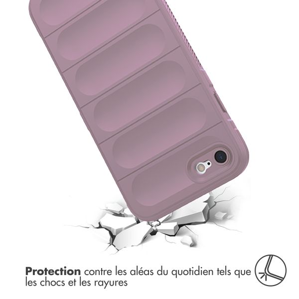 imoshion EasyGrip Backcover Apple iPhone SE (2022 / 2020) / 8 / 7 - Violet