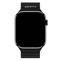 Holdit Bracelet en silicone magnétique Apple Watch | 44/45/46/49 mm - Orange & Black