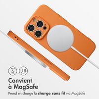 imoshion Coque Couleur avec MagSafe Apple iPhone 14 Pro - Orange