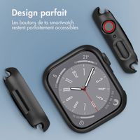 imoshion Coque rigide à couverture complète Apple Watch 7 / 8 / 9 - 45 mm - Noir