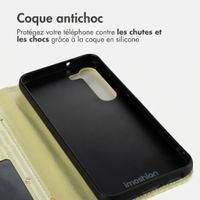 imoshion Étui de télephone portefeuille Design Samsung Galaxy S23 - Garden Stripes