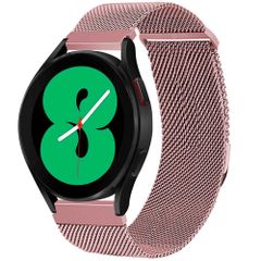 imoshion Bracelet magnétique milanais  - Connexion universelle 20 mm - Taille S - Rose
