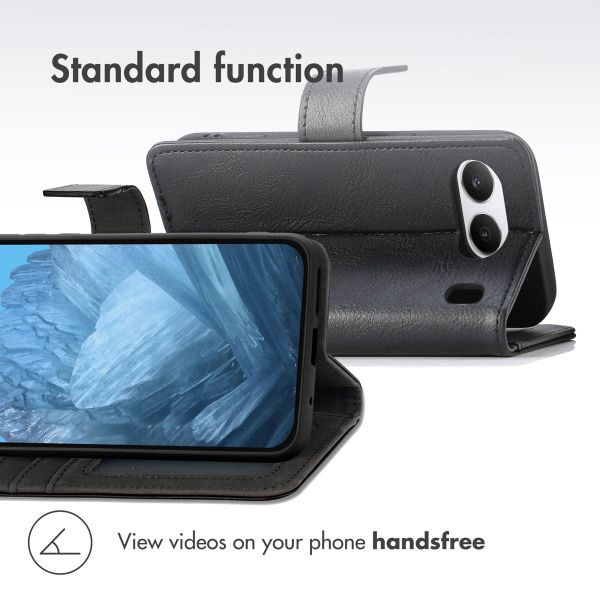 imoshion Étui de télephone portefeuille de luxe OnePlus Nord 4 - Noir