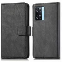 imoshion Étui de télephone portefeuille de luxe Oppo A57(s) - Noir