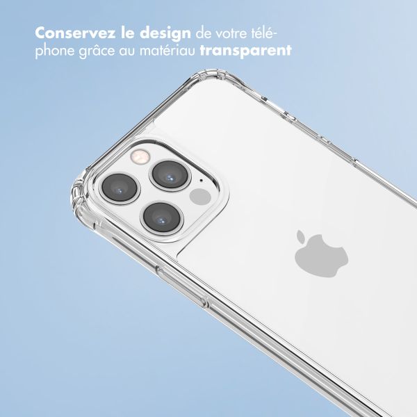 imoshion Coque avec dragonne + bracelet Apple iPhone 12 Pro Max - Perles Cœurs
