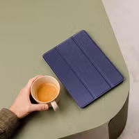 imoshion Coque tablette Trifold Lenovo Tab M11 - Bleu foncé