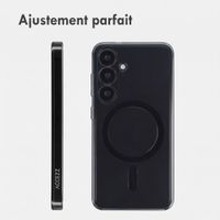 Accezz Lite coque arrière avec MagSafe Samsung Galaxy S25 - Smokey Clear
