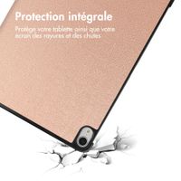 imoshion Coque tablette Trifold Apple iPad Air 13 pouces (2026) M4 / (2025) M3 / (2024) M2 - Rose Doré