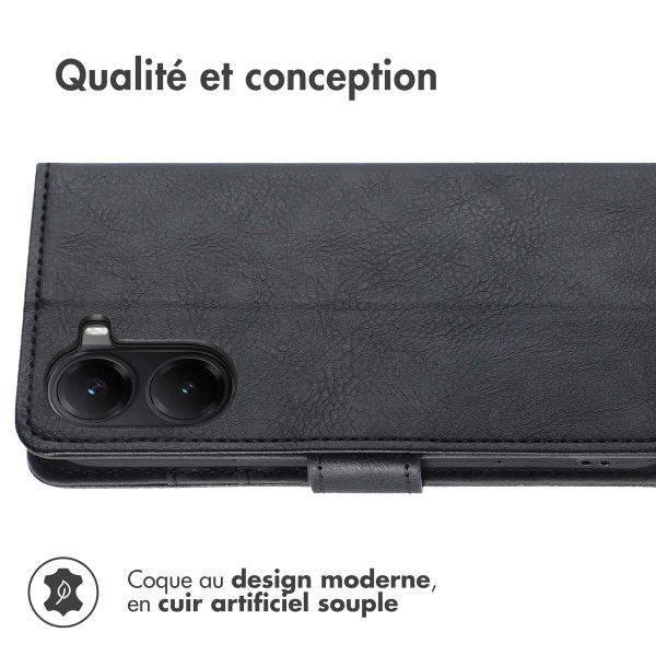 imoshion Étui de télephone portefeuille de luxe Xiaomi Poco X7 Pro - Noir