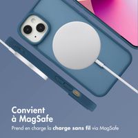 imoshion Coque Color Guard avec MagSafe Apple iPhone 14 / 13 - Bleu foncé