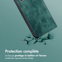 imoshion Étui de téléphone portefeuille Slim Samsung Galaxy A17 (5G) / (4G) - Vert