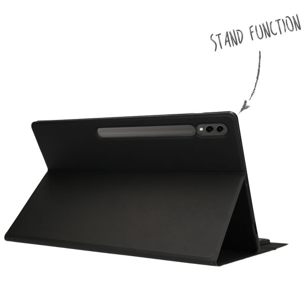 Accezz Étui de tablette Bluetooth Clavier Samsung Galaxy Tab S9 Ultra - QWERTY / NL - Noir