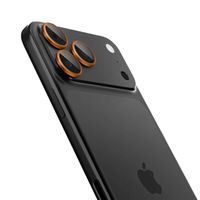 Spigen Optik Pro EZ Fit Lens Protector - Protection d'objectif de caméra (lot de 2) Apple iPhone 17 Pro (Max) / 16 Pro (Max) / 15 Pro (Max) / 14 Pro (Max) - Orange