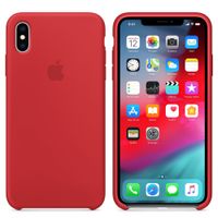 Apple Coque en silicone Apple iPhone Xs Max - Red