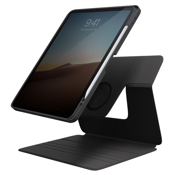 Uniq Rovus Magnetic 360 Rotating Detachable Case Apple iPad Air 11 pouces (2026) M4 / (2025) M3 / (2024) M2 / iPad Pro 11 (2020/2021/2022) / Air 5 (2022) / Air 4 (2020) - Ebony Black