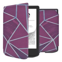 imoshion Design Slim Hard Case Sleepcover Pocketbook Verse / Verse Pro / Verse Pro Color / Vivlio Light / Light HD - Bordeaux Graphic