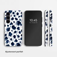Selencia Coque arrière Vivid Samsung Galaxy S24 - Midnight Blossom
