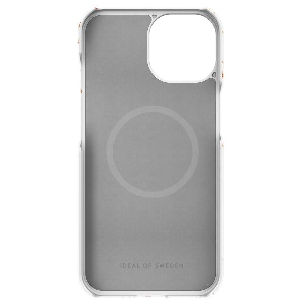 iDeal of Sweden Coque Fashion MagSafe Apple iPhone 15 - Carrara Gold