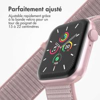 imoshion Bracelet en nylon Apple Watch | 38/40/41/42 mm - Light Pink