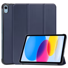 imoshion Coque tablette Trifold Apple iPad 11 (2025) 11 pouces A16 / iPad 10 (2022) 10.9 pouces - Bleu