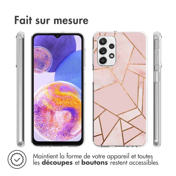 imoshion Coque Design Samsung Galaxy A23 (5G) - Pink Graphic