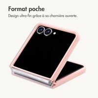 imoshion Coque Color Guard avec MagSafe Samsung Galaxy Z Flip 8 - Rose clair
