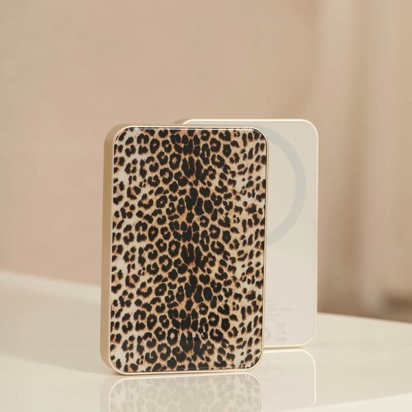 Burga Powerbank magnétique 5 000 mAh - MagSafe et Qi2 - Joueur / Or