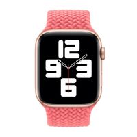 Apple Bracelet Solo tressé Apple Watch | 38/40/41/42 mm - Taille 2 - Pink Punch