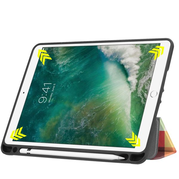 imoshion Coque tablette Design Trifold Apple iPad 6 (2018) 9.7 pouces / iPad 5 (2017) 9.7 pouces / Air 2 (2014)/Air 1 (2013) - Various Colors