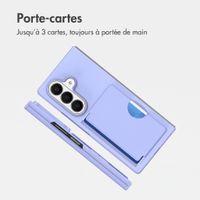 imoshion Backcover avec porte-cartes Samsung Galaxy Z Fold 8 Ultra - Lilas