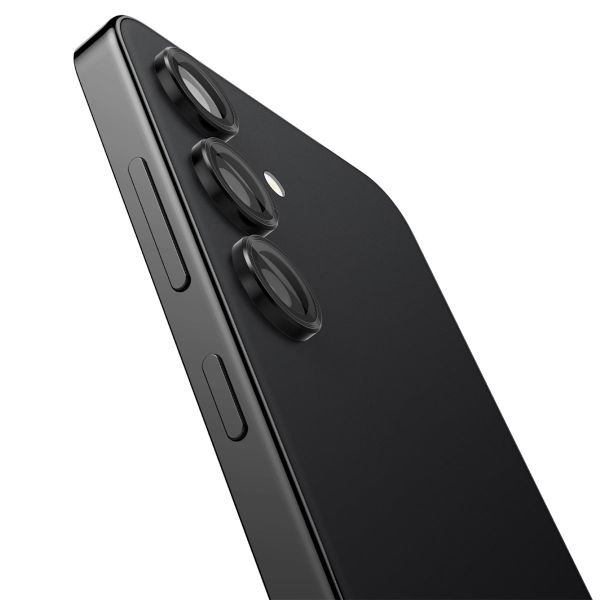 Spigen Optik Pro EZ Fit Lens Protector - Protection d'objectif de caméra (lot de 2) Samsung Galaxy S24 Plus - Black