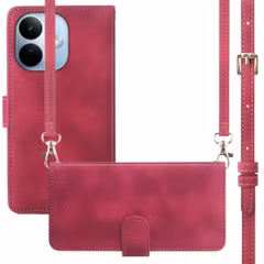 imoshion Etui de télephone portefeuille avec cordon Xiaomi Redmi Note 17 Pro Max - Rouge