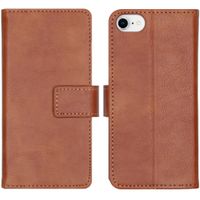 imoshion Étui de télephone portefeuille de luxe Apple iPhone SE (2022 / 2020) / 8 / 7 / 6(s) - Marron