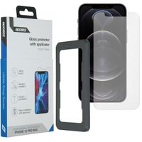 Accezz Protection d'écran en verre trempé Glass + Applicateur Apple iPhone 12 Pro Max