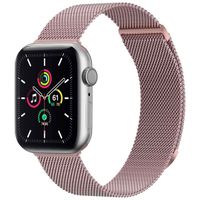 imoshion Bracelet magnétique milanais Apple Watch | 44/45/46/49 mm - Taille M - Rose