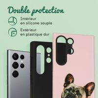 Concevez votre propre coque Tough Samsung Galaxy S23 Ultra - Blanc