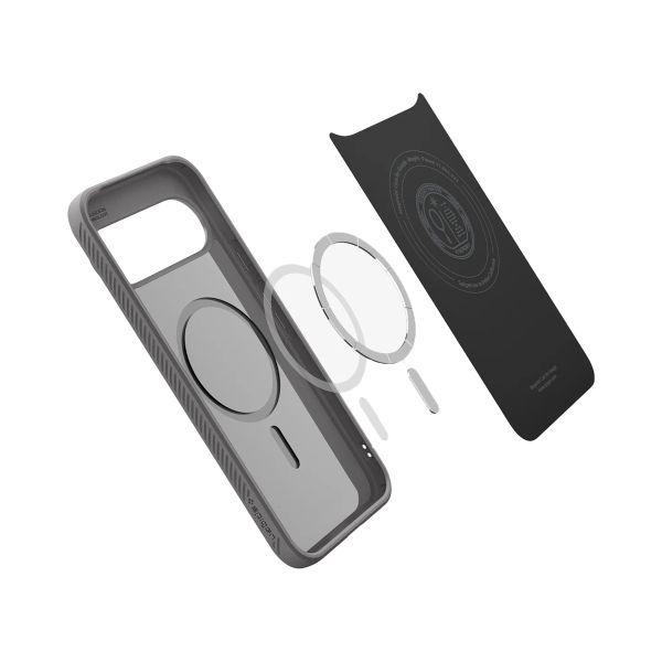 Spigen Coque Liquid Air™ MagFit Google Pixel 10 / 10 Pro - Marble Grey