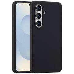 Accezz Coque Liquid Silicone avec MagSafe Samsung Galaxy S26 - Noir