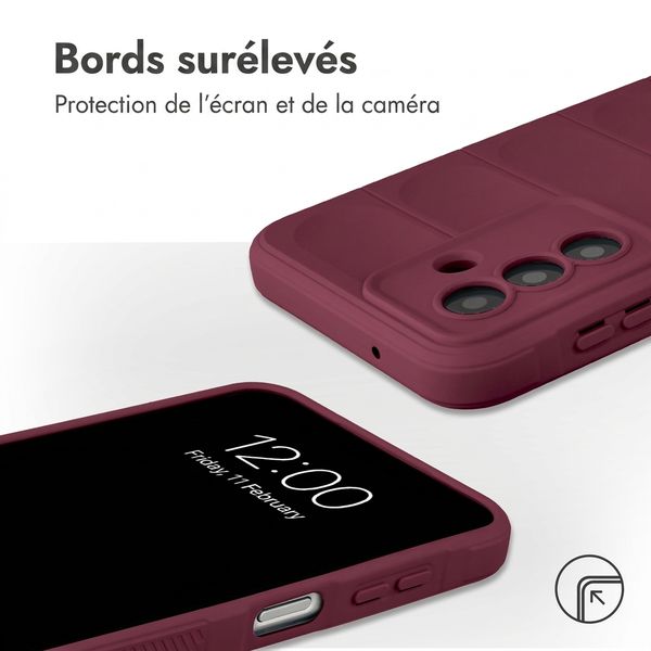 imoshion EasyGrip Backcover Samsung Galaxy A27 (5G) - Aubergine