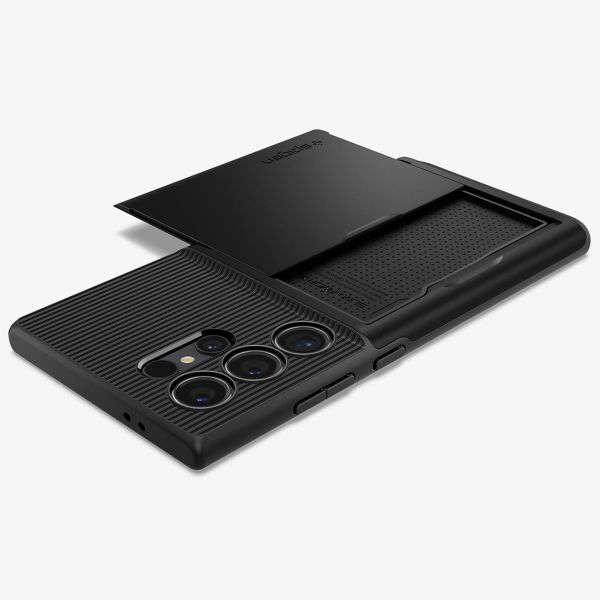 Spigen Coque Slim Armor Samsung Galaxy S24 Ultra - Noir