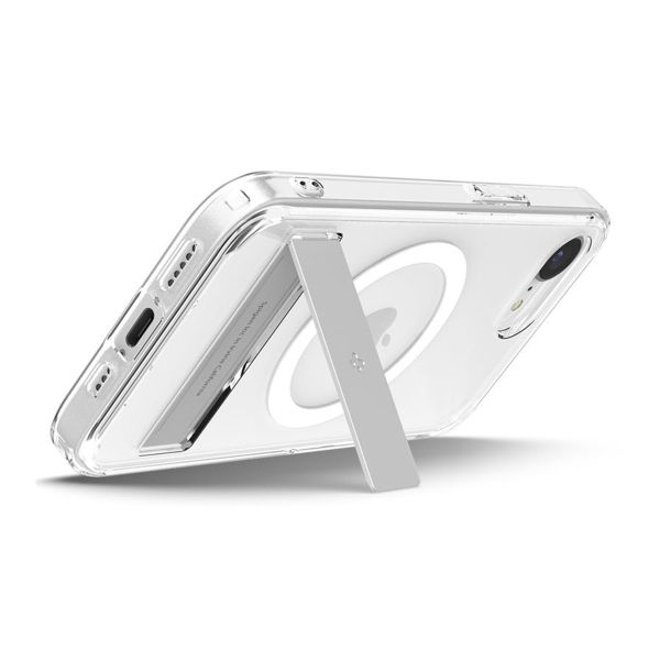 Spigen Coque Ultra Hybrid S MagSafe Apple iPhone 17e / 16e - Clear / White