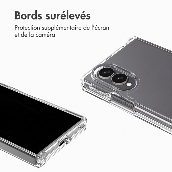 Accezz Coque Xtreme Impact Samsung Galaxy Z Fold 8 - Transparent